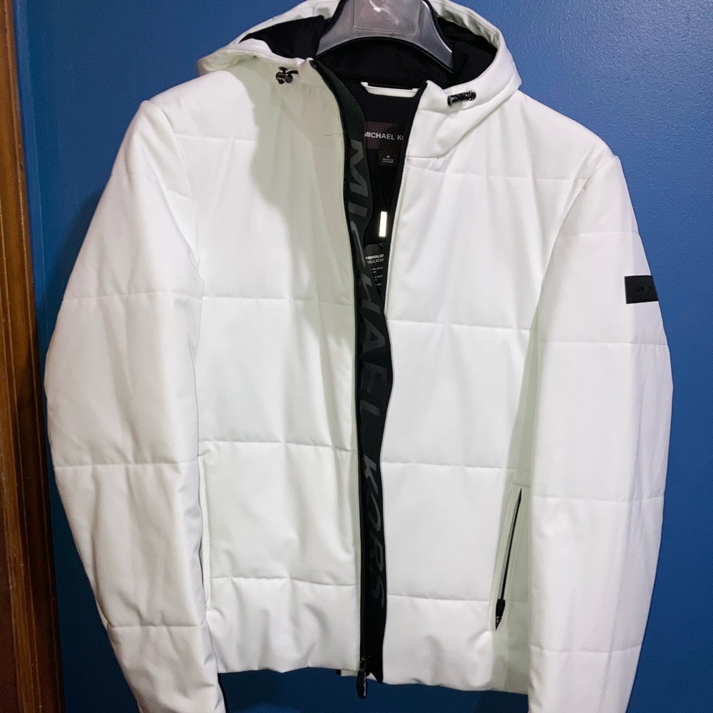 Michael Kors Men’s X Tech Jacket - White - Medium